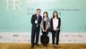 (from the left) Mr. Jeff Lai of CTgoodjobs, Ms. Gianni Lam of PCCW Ltd and her colleague.